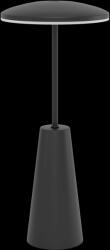 EGLO 900925 | Piccola-Ponente Eglo hordozható, asztali lámpa fényerőszabályzós érintőkapcsoló szabályozható fényerő, állítható színhőmérséklet, elemes/akkus, USB csatlakozó 1x LED 200lm 3000K IP54 fekete, 