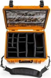 B&W Outdoor Case 6000 Elsősegély felszerelés táska - Narancssárga (6000/O/MED)