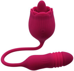 EVOLVED - Wild Rose Tong Vibrator - Red