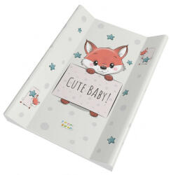 Babastar puha 2 ékes pelenkázó lap 50*70 cm - Levendula csillagos róka - babyshopkaposvar