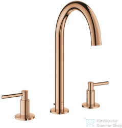 GROHE ATRIO 3 üléses mosdó csaptelep automata leeresztővel, Warm Sunset 20649DA0 (20649DA0)