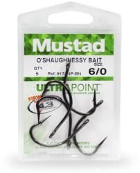 Mustad O Shaughnessy Bait 6/0 5db/csomag (m4150600)