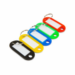 Delight Kulcsjelölő - 5 szín - műanyag - 50 db / csomag (55577) - platinashop