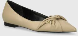 Patrizia Pepe bőr balerina cipő bézs, 8Z0015 L048 B732 - bézs Női 39