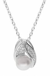 Brilio Silver Elegáns ezüst nyaklánc igazgyönggyel MPD0176B (lánc, medál)Elegáns - mall