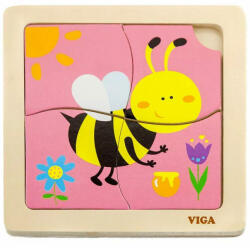  Fa puzzle 4 db-os - Méhecske