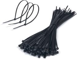 KOLORENO Brățară de cablu cu cleme 5x350mm - Neagră - 100 buc (OK_JHT_5X350C)