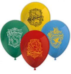 Javoli Harry Potter Hogwarts Houses léggömb, lufi 8 db-os (PNN93373)