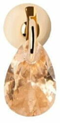  PDPAOLA Elegáns aranyozott single fülbevaló cirkónium kővel Peach Lily Gold PG01-204-U - 1 db - mall