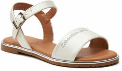 Calvin Klein Jeans Szandál Flat Sandal V3A2-80824-1688 M Fehér (Flat Sandal V3A2-80824-1688 M)
