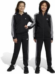 Adidas gyerek melegítőnadrág fekete, nyomott mintás - fekete 176 - answear - 11 990 Ft