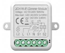 BOT Smart WiFi vevő dimmer Tuya CH17 Gombok száma: Kétgombos