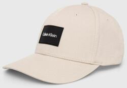 Calvin Klein pamut baseball sapka bézs, nyomott mintás - bézs Univerzális méret - answear - 10 990 Ft