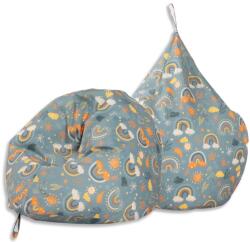 Ourbaby Bean bag - Picătură de curcubeu