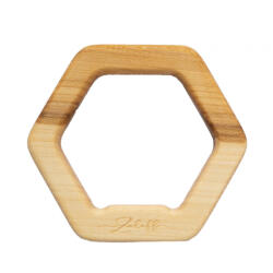 Zuluff Jucarie dentitie din lemn de tei - Zuluff Hexagon (zlf_tth_hex)