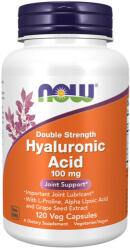 NOW Hyaluronic Acid 100 mg (120 Capsule Vegetale)