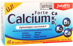 JutaVit Calcium Forte + Ca/K2/D3 tablet (60 Comprimate)