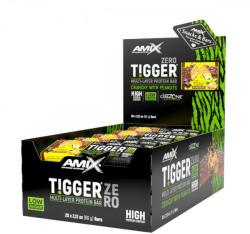Amix Nutrition TIGGER® Zero bar (20 x 60g, Vanilla & Caramel)