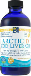 Nordic Naturals Arctic Cod Liver Oil 1060 mg (237 ml, Lămâie) - ro - 159,74 RON