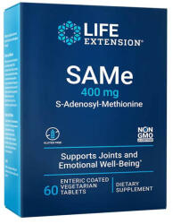 Life Extension SAMe 400 mg (S-Adenosyl-Methionine) (60 Comprimate)