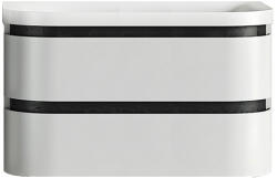 Kolpa San Set dulap baie cu lavoar inclus KolpaSan Vittoria 80 cm, alb mat (547020)