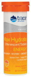Trace Minerals Max-Hydrate Energy (10 Comprimate Efervescente, Portocale)