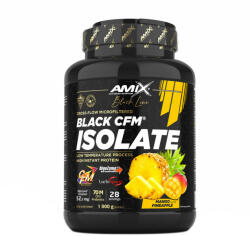 Amix Nutrition Linie neagră Linie neagră CFM Izolați - Black Line Black CFM Isolate (1000 g, Mango și Ananas)