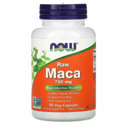 NOW Maca 750 mg - Maca 750 mg (90 Capsule Vegetale)