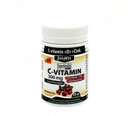JutaVit Vitamin C 500 mg + D3 + Zinc tablet (45 Comprimate)