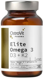 OstroVit Pharma Elite Omega 3 D3 + K2 (30 Capsule)