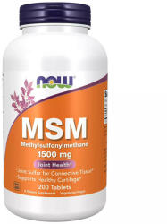 NOW MSM 1500 mg - MSM 1500 mg (200 Comprimate)