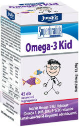 JutaVit Omega-3 Kid Orange Flavoured softgel (45 Capsule moi, Portocale)