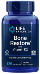 Life Extension Bone Restore with Vitamin K2 (120 Capsule)