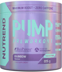 Nutrend Pump Preworkout (225 g, Rainbow)