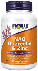 NOW NAC Quercetin & Zinc (90 Capsule Vegetale)