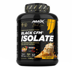 Amix Nutrition Linie neagră Linie neagră CFM Izolați - Black Line Black CFM Isolate (2000 g, Înghețată cu Caramel Sărat)
