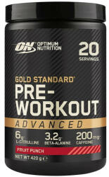 Optimum Nutrition Gold Standard Pre-Workout Advanced (420 g, Punch de Fructe)