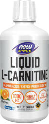 NOW L-Carnitină lichidă 1000 mg - L-Carnitine Liquid 1000 mg (946 ml, Citrice)