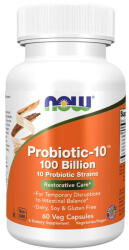 NOW Probiotic-10 100 Billion (60 Capsule Vegetale)