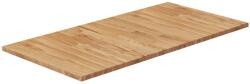 vidaXL Blat de baie, maro deschis, 80x40x1, 5 cm, lemn masiv tratat (343010) - comfy