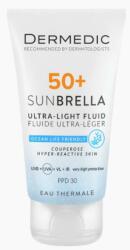 DERMEDIC Cremă protectoare ultra ușoară SPF 50+ pentru piele vasculară și hiperactivă - Dermedic 50+ Sunbrella Ultra-light Fluid 40 ml