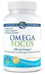 Nordic Naturals Supliment alimentar Omega Focus with Citicoline & Bacopa Monnieri Extract 1280mg - Nordic Naturals, 60capsule