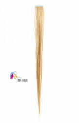 AFROline Tape hair ragasztócsíkos haj 18# Világosbarna AFROline 55 cm póthaj