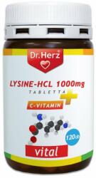 Dr. Herz Lysine-HCL 1000mg + C-vitamin tabletta - 120db - provitamin