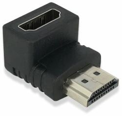 ACT AC7570 HDMI adapter HDMI-A male - HDMI-A female, angled 90° down Black (AC7570) - nyomtassingyen