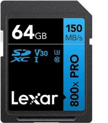 Lexar Professional 800x PRO SDXC 64GB (LSD0800P064G-BNNNG)