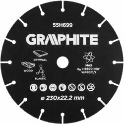 GRAPHITE 230 mm 55H699 Disc de taiere