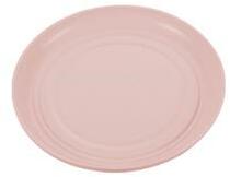 TOO KT-117 5db-os vegyes színekben búzaszalma műanyag kerek tányér szett, 15×15×1.5cm (KT-117) (KT-117)