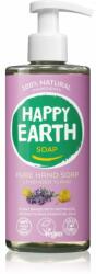 Happy Earth 100% Natural Hand Soap Lavender Ylang Săpun lichid pentru mâini 300 ml