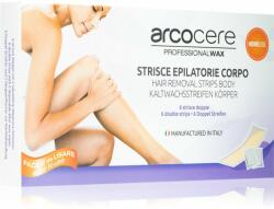 Arcocere Professional Wax benzi depilatoare cu ceară pentru corp pentru femei 6 buc